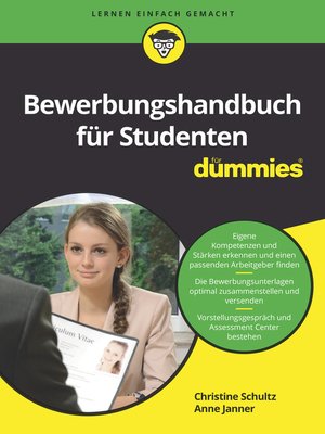 cover image of Bewerbungshandbuch für Studenten für Dummies